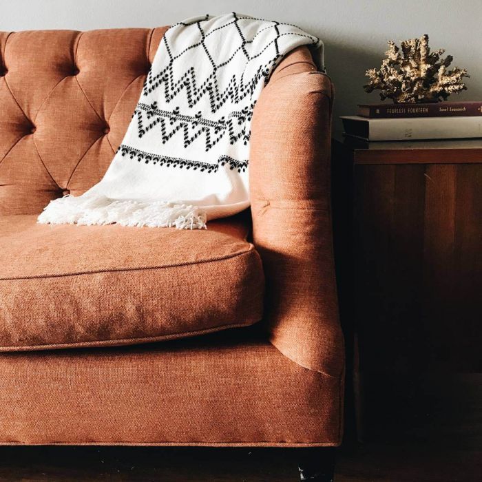 round mongolian cushion