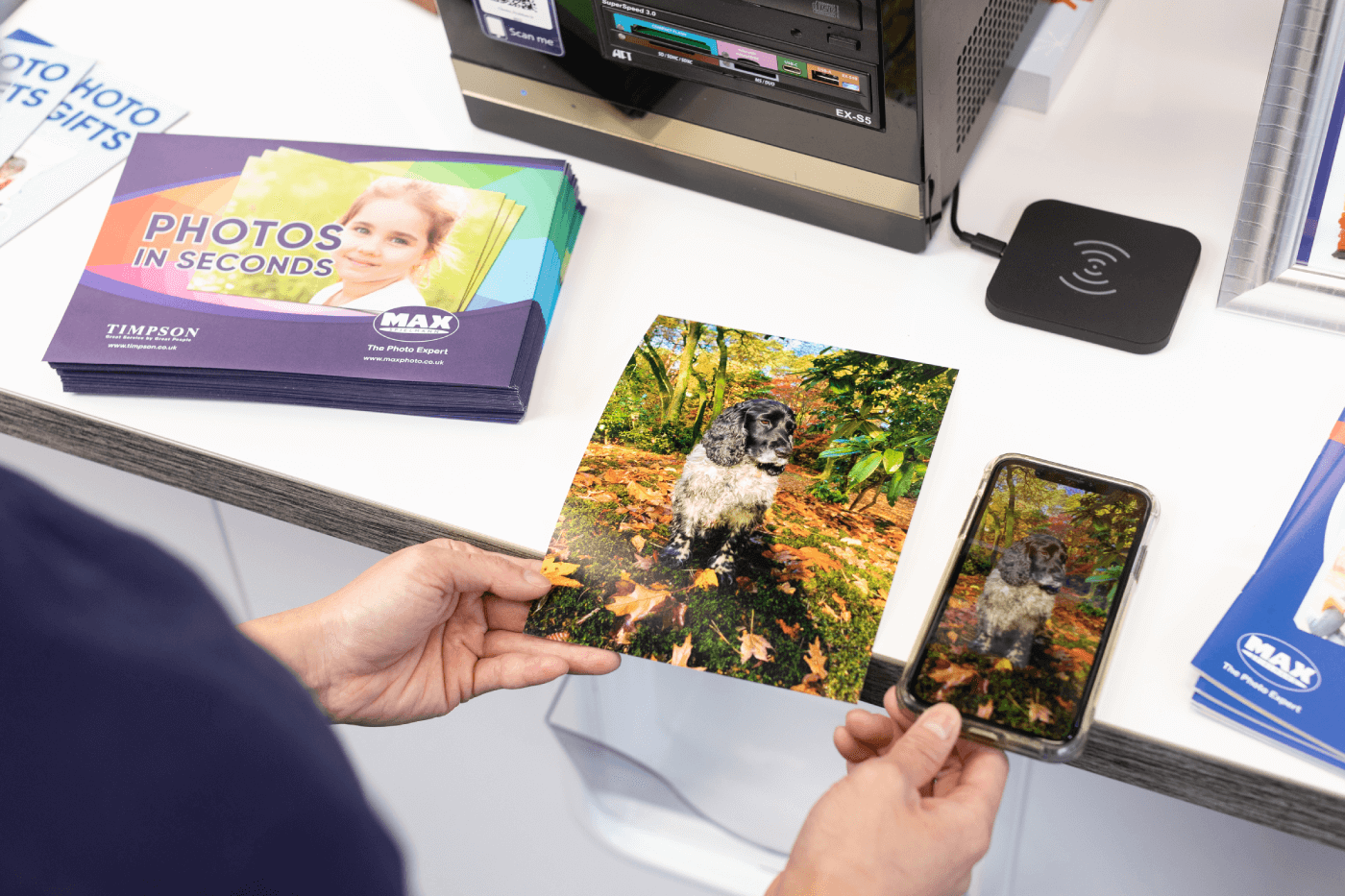 Photo printing with Johnsons